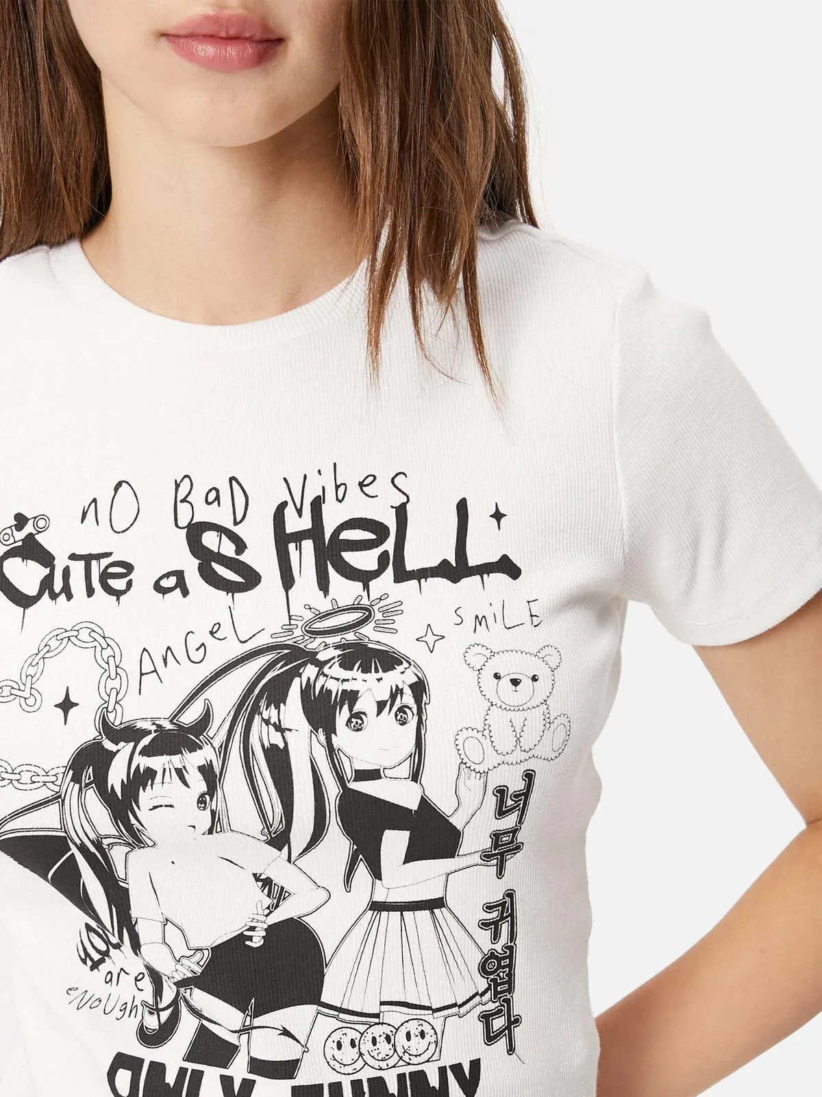 Anime T-Shirt Printed Short Sleeve – Image 2